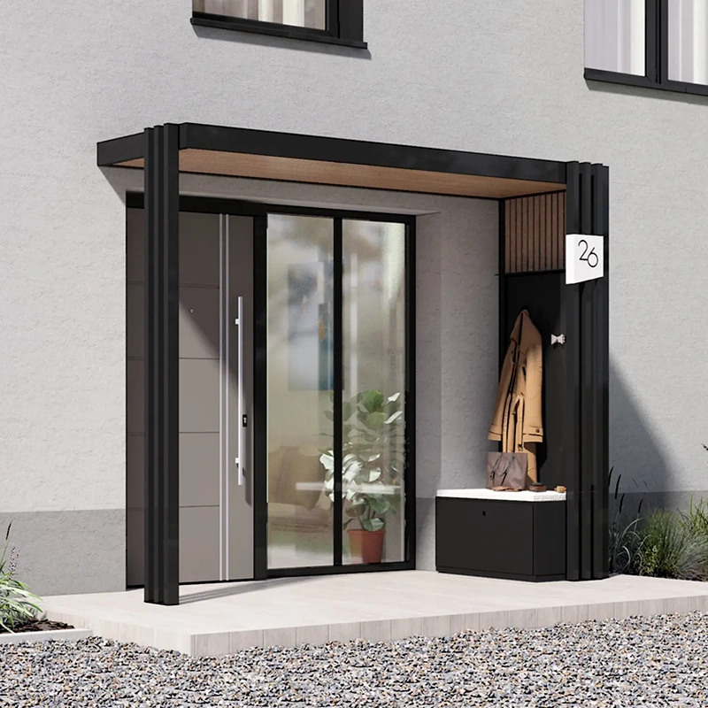 porche-entree-noir-bois-rangement-apa-kostum